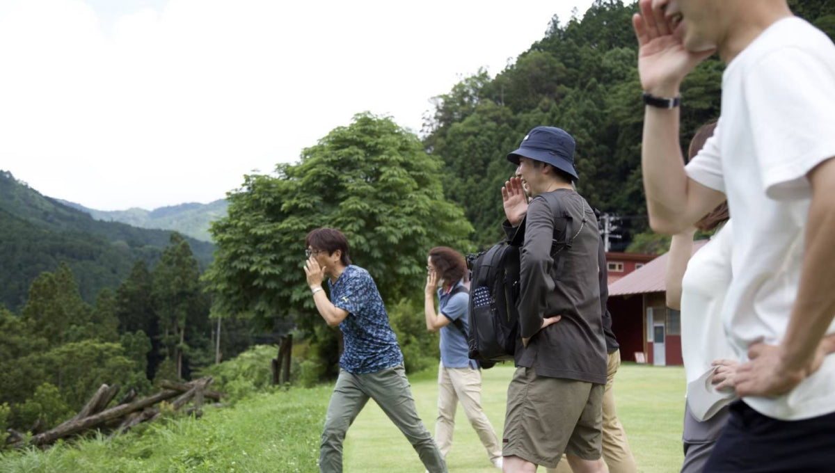 山々に響くヤッホーの声!武市さんと楽しむ感動体験